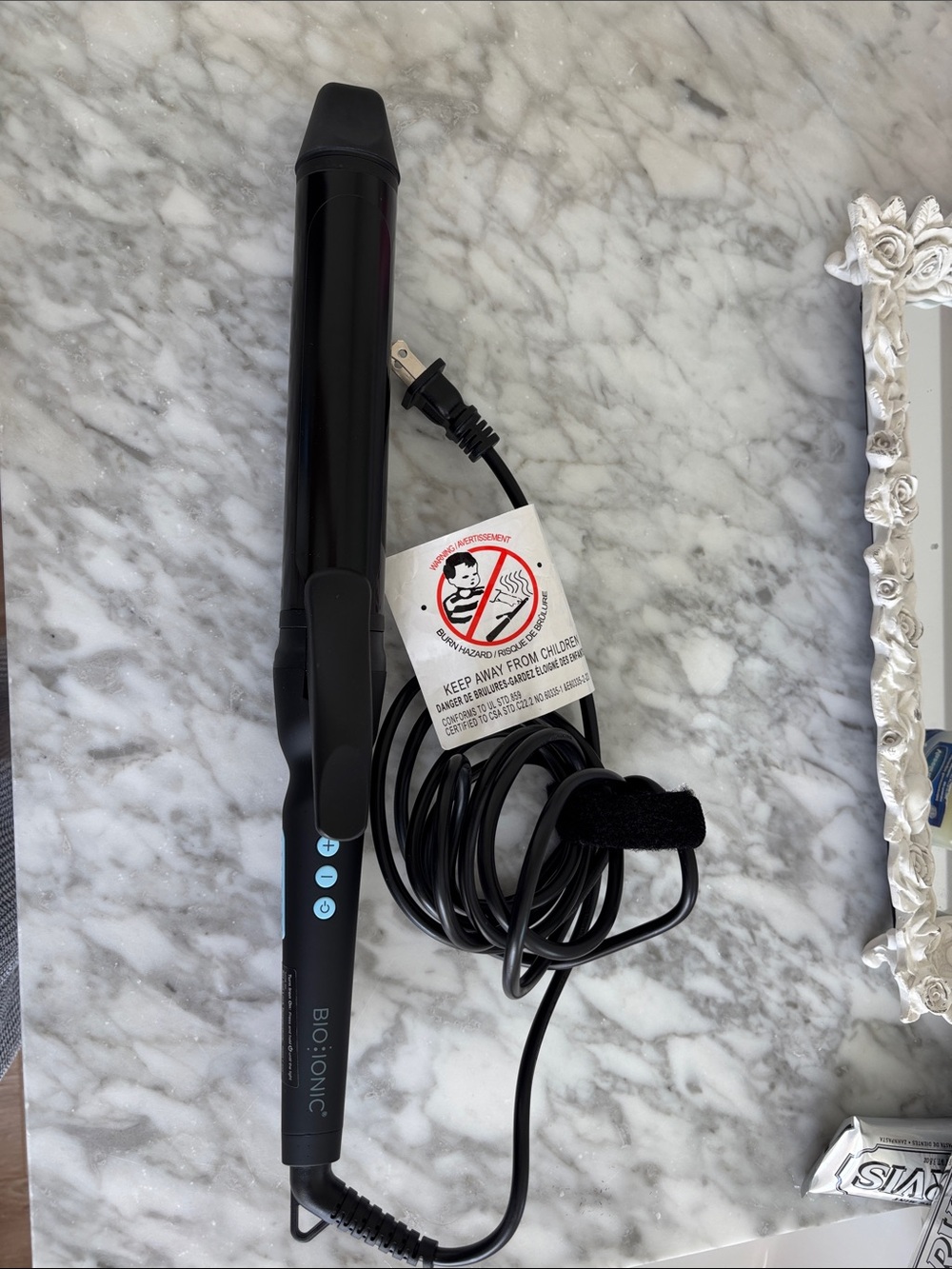 Curling Iron with Clamp